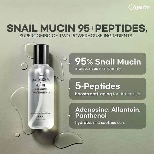 JUMISO - Snail Mucin 95 + Peptide Facial Essence Mini 50ml