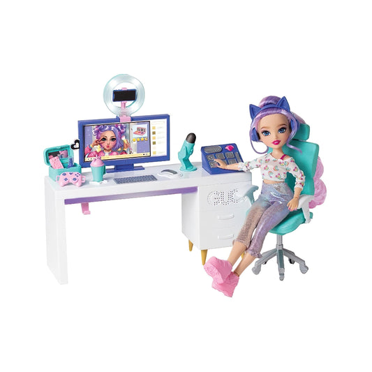 Glo-Up Girls ASMR Streaming Studio With Sadie Doll