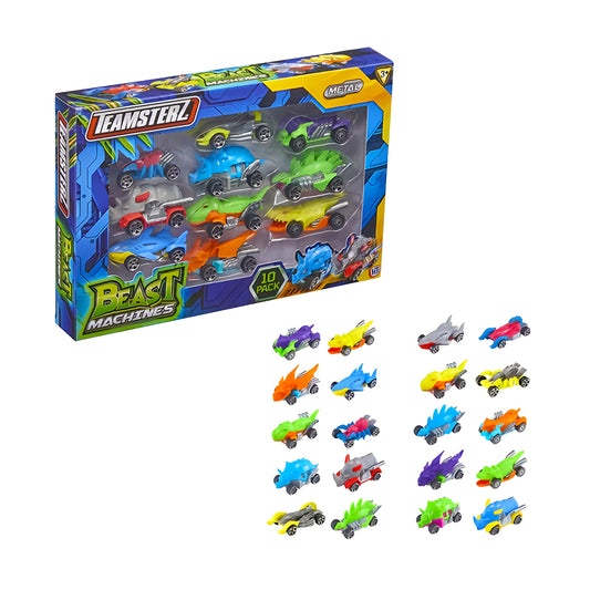 TEAMSTERZ Beast Machines Die-Cast 10 Pack