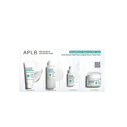 APLB - Glutathione Niacinamide Skin 4 Types Sachet Set