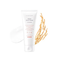 S.NATURE - Aqua Rice Foam Cleanser