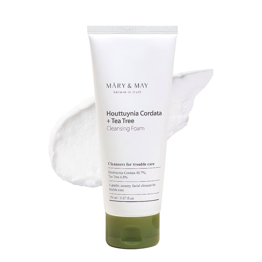 Mary&May - Houttuynia Cordata + Tea Tree Cleansing Foam