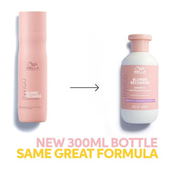 Wella Professionals Care Invigo Blonde Recharge Colour Refreshing Shampoo Cool Blonde 300ml