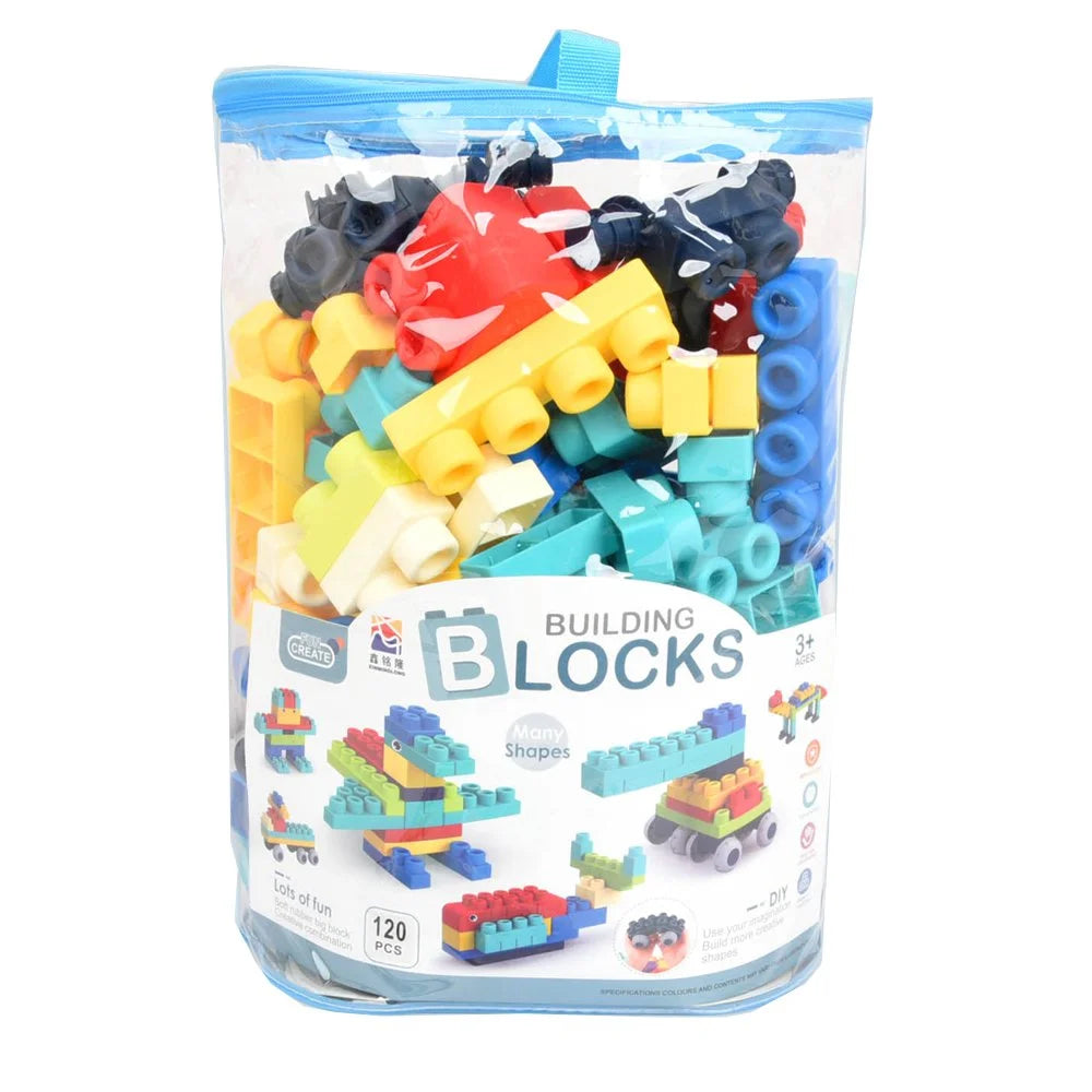 STEM 120 PCS SOFT BUILDING BLOCKS