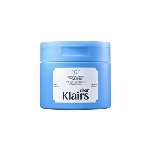 Dear, Klairs - EGF Blue Calming Toner Pad