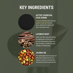 مقشر الوجه بالفحم النشط من أندسوم سكين 100 مل