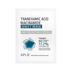 APLB - Tranexamic Acid Niacinamide Sheet Mask Set