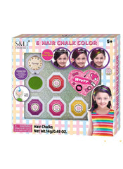 S&LI® 5 Hair Chalk Color Set - 5+ Ages - Paraben Free - For Girls