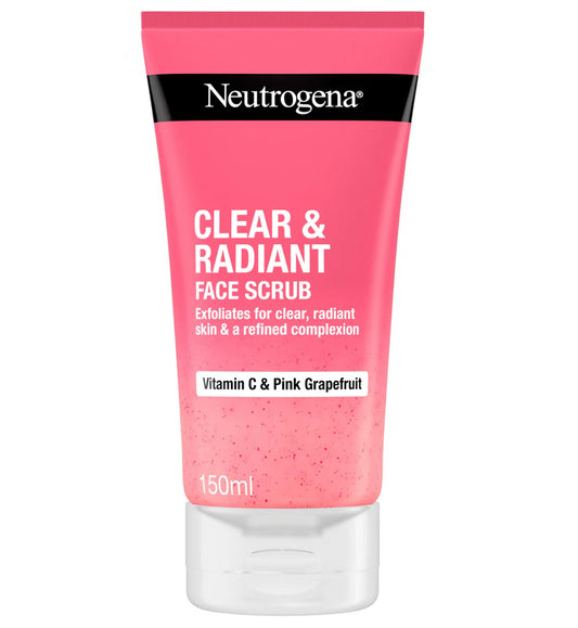 Neutrogena Clear and Radiant Face Scrub 150ml