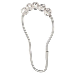 Idesign Rings, Metal And Plastic Tension Rod, Set Of 12