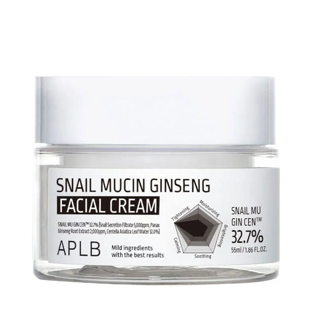 APLB - Snail Mucin Ginseng Facial Cream 55ml