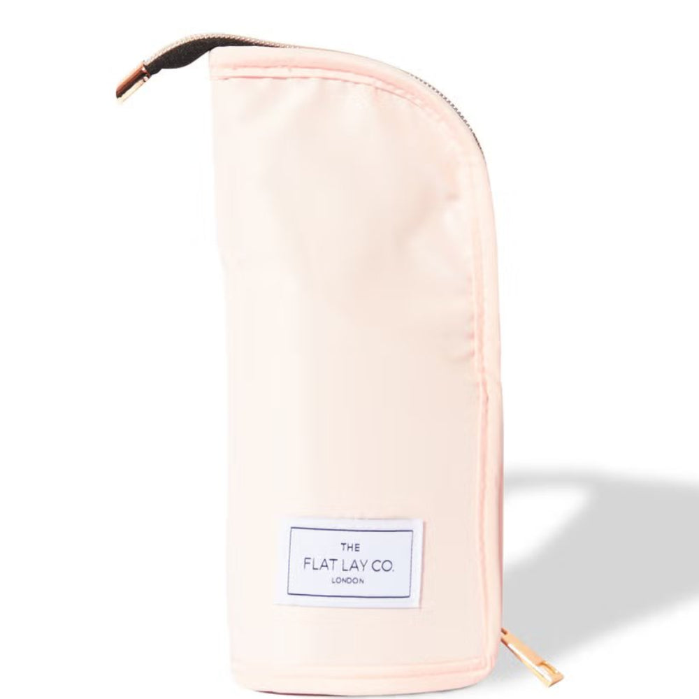 The Flat Lay Co. Standing Brush Case - Blush Pink
