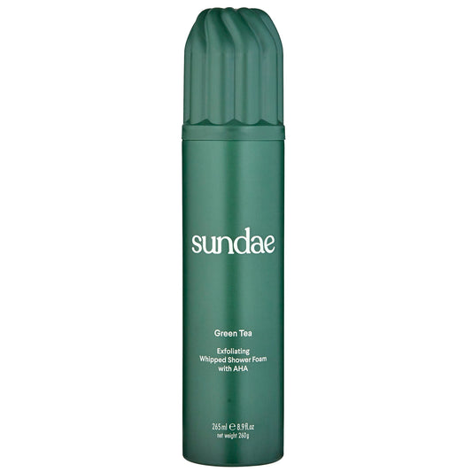 SUNDAE Body Green Tea Exfoliating Whipped Shower Foam with Kakadu Plum and Finger Lime 260ml