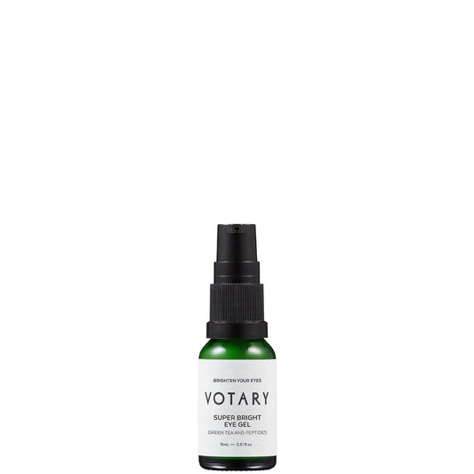 Votary Super Bright Eye Gel with Green Tea and Peptides 15ml