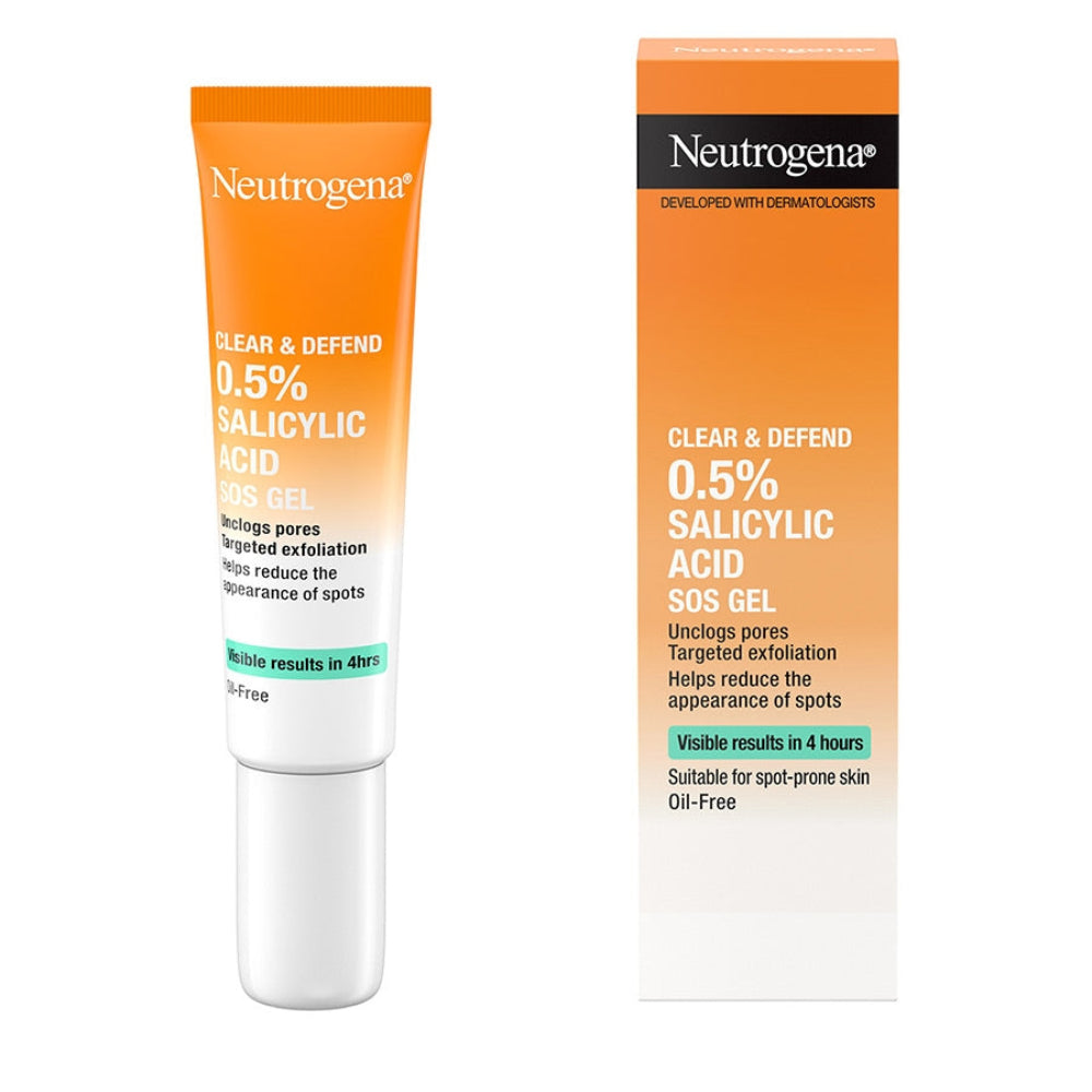 Neutrogena Clear and Defend 0.5% Salicylic Acid SOS Gel 15ml