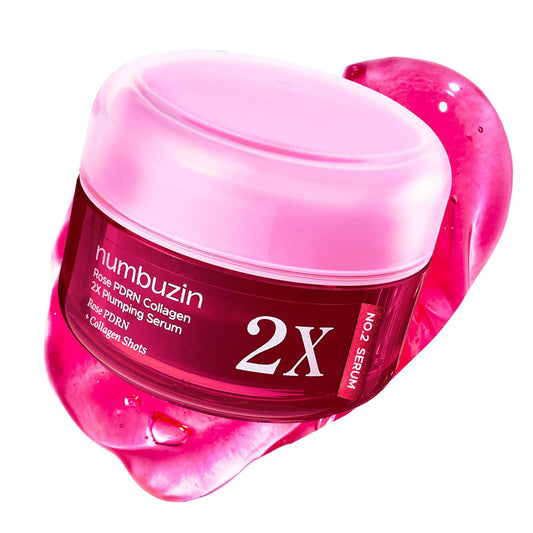 numbuzin - No.2 Rose PDRN Collagen 2X Plumping Serum
