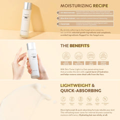 TIRTIR - Milk Skin Toner Light Mini 150ml