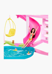 مجموعة ألعاب بيت الدمى باربي دريم هاوس المكونة من 75 قطعة